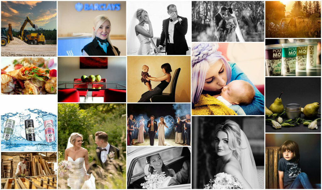 Focal point photography collage